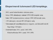 LED-pirnide võrdlus luminofoor- ja hõõgpirnidega #5