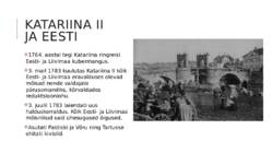 KATARIINA II #7