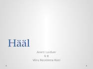 Hääl-muusika