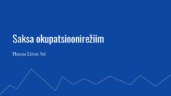 Saksa okupatsioonirežiim