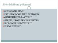 Söömishäired #3