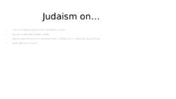 Judaism #3