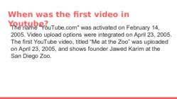 Youtube esitlus #3