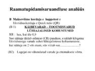 Aastaaruande koostamine ja analüüs #12