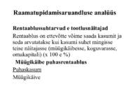 Aastaaruande koostamine ja analüüs #14
