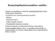 Aastaaruande koostamine ja analüüs #3