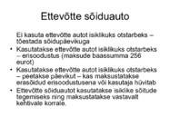 Aastaaruande koostamine ja analüüs #30