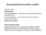 Aastaaruande koostamine ja analüüs #4