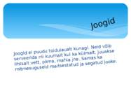 Joogid #2