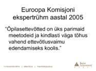 Õpilasfirmad kui praktiline tegevus õppetöö osana #7