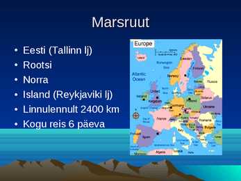 Island powerpoint kokkuvõte #2