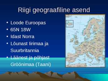 Island powerpoint kokkuvõte #3