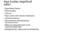 Riskide juhtimine #20