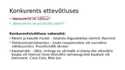 Sissejuhatus majandusse XI osa - Konkurents #10