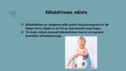 Kõhulahtisuse sündroom lastel #2