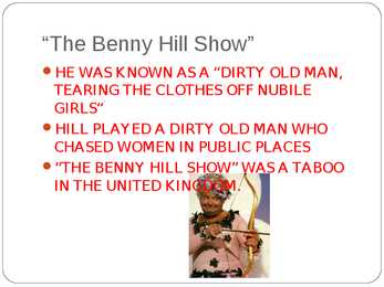 Powerpoint Benny Hillyst #7