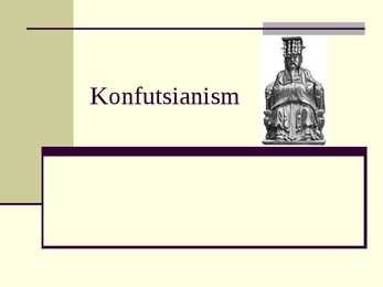 Powerpoint konfutsianismist