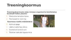 Treeningkoormuste mõju erinevatele organsüsteemidele  #2