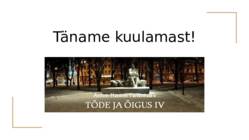 Tammsaare- Tõde ja õigus- analüüs #8