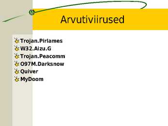 Arvutiviirused #4
