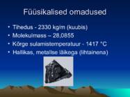 RÄNI ON MINERAALIDE JA KIVIMITE RIIGI PÕHIELEMENT #3