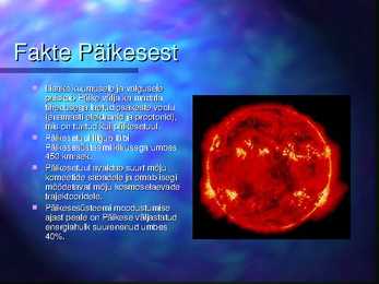 Päike #9