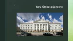 Tartu Ülikooli peahoone #3