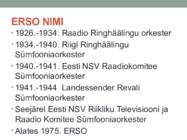 Eesti Riiklik Sümfooniaorkester #3
