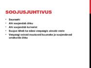 Soojusnähtused saunas #4