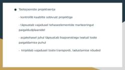 Projekteerimisvaldkondade juhised #14
