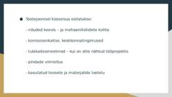 Projekteerimisvaldkondade juhised #18