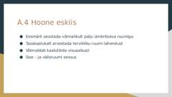 Projekteerimisvaldkondade juhised #5