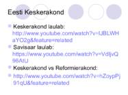 Eesti erakonnad #7