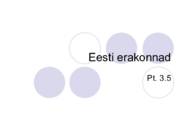 Eesti erakonnad