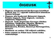 Religioon ja tsivilisatsioonid #14