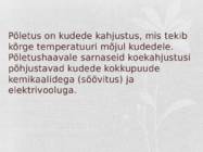 Põletushaavade põhjused-diagnoos-esmaabi ja ravi #2