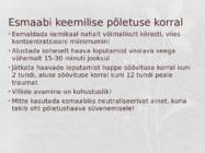 Põletushaavade põhjused-diagnoos-esmaabi ja ravi #20