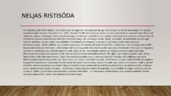 Ristisõjad #2
