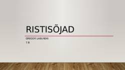 Ristisõjad