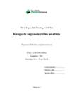Kangaste organoleptiline analüüs