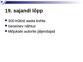 Eesti kirjandus 19 sajandil #11