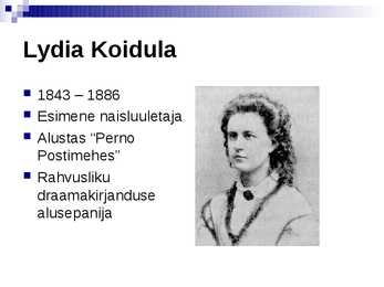 Eesti kirjandus 19 sajandil #10