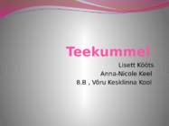 Teekummel