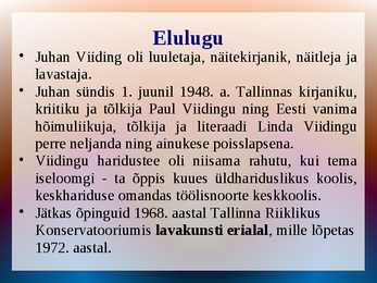 Ettekanne Juhan Viiding #2
