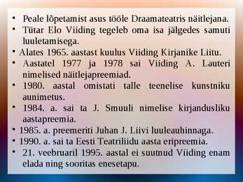 Ettekanne Juhan Viiding #3