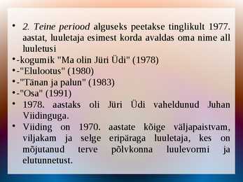 Ettekanne Juhan Viiding #5