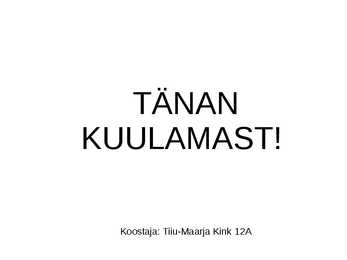 Ettekanne Mati Unt #12