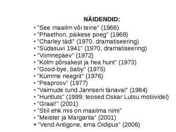 Ettekanne Mati Unt #6