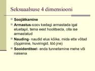 Seksuaalsus inimese elus #6