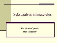 Seksuaalsus inimese elus